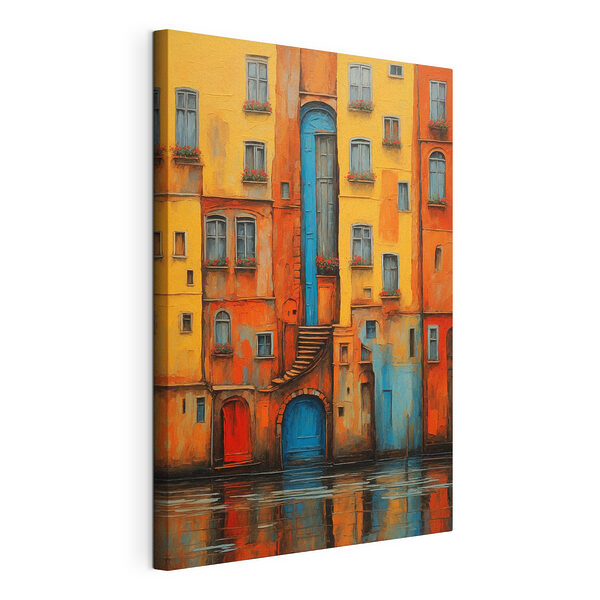 Cuadros Pintura de una puerta