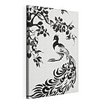 Cuadros Cuadro en blanco y negro de un pájaro