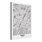Cuadros Mapa de una ciudad