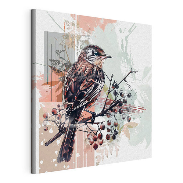 Cuadros Pájaro en una rama