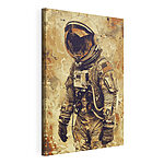 Cuadros Astronauta en una vívida representación artística