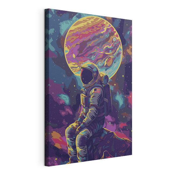 Cuadros Un astronauta en el espacio