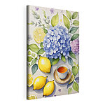 Cuadros Té con limones y flores