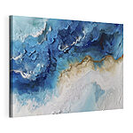 Cuadros Pintura en azul y blanco