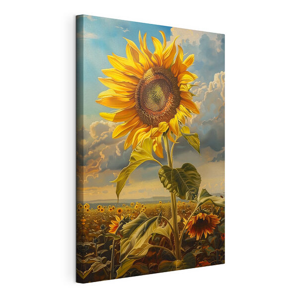Girasol que se eleva hacia el cielo Cuadros Girasol que se eleva hacia el cielo