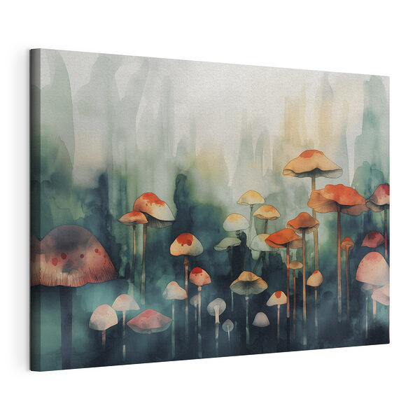 Cuadros Un bosque fantástico con setas gigantes (SKU: s39102) Cuadros Cuadros Un bosque fantástico con setas gigantes (SKU: s39102)