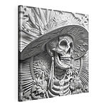 Cuadros Calavera con sombrero