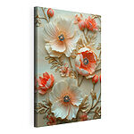Cuadros Elegantes flores en tonos pastel