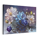 Cuadros Cuadro de flores sobre una mesa