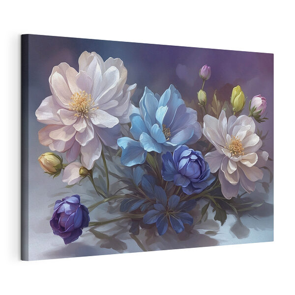Cuadro de flores sobre una mesa Cuadros Cuadro de flores sobre una mesa