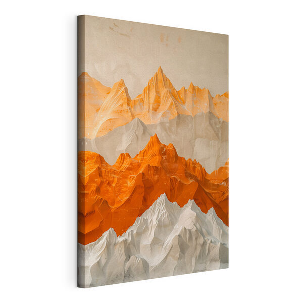 Cuadro de montañas y nieve Cuadros Cuadro de montañas y nieve