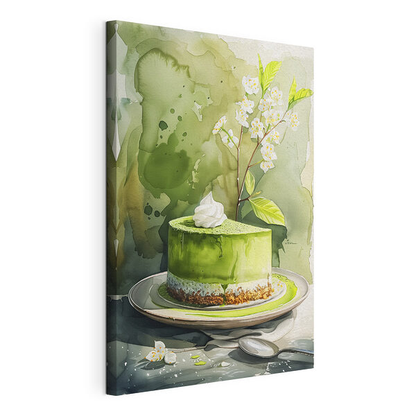 Pintura en acuarela de una tarta Cuadros Pintura en acuarela de una tarta