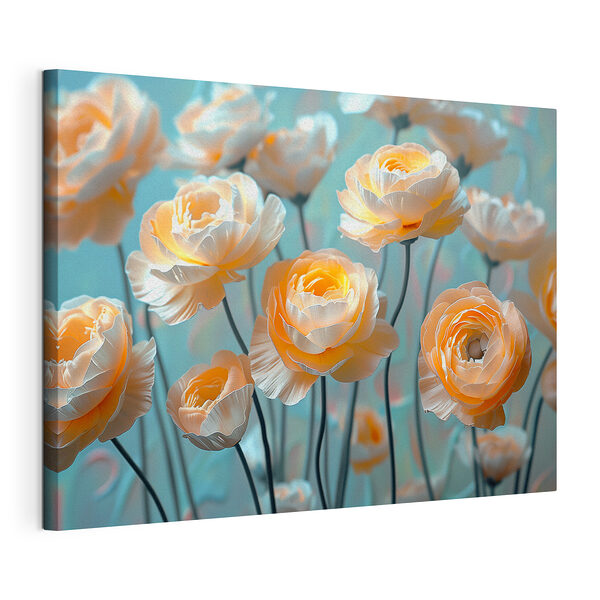 Cuadros Ramo de flores con tallos