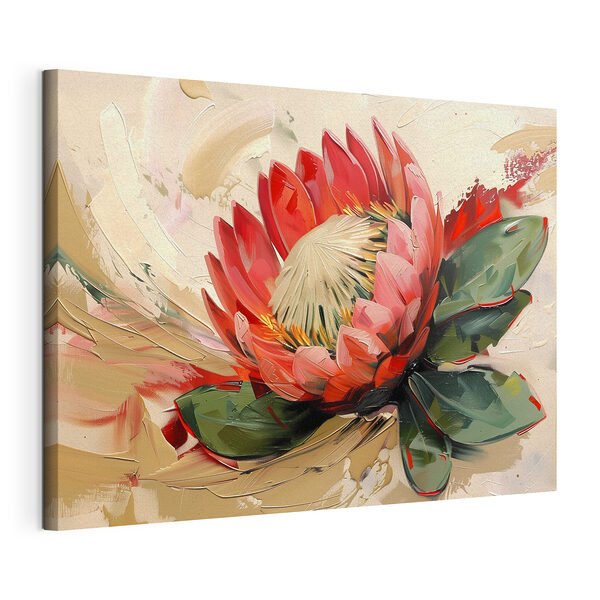 «Blooming Crimson»: la expresión artística en todo su esplendor Cuadros «Blooming Crimson»: la expresión artística en todo su esplendor