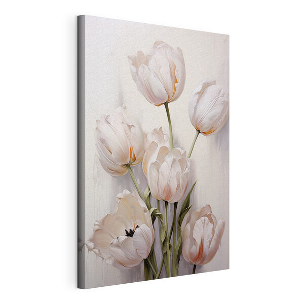 Cuadro de tulipanes blancos Cuadros Cuadro de tulipanes blancos