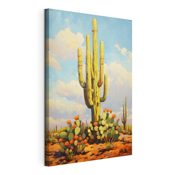 Cuadro de un cactus Cuadros Cuadro de un cactus