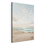 Cuadros Playa con olas y arena