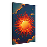Cuadros El sol brilla en el cielo