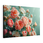 Cuadros Ramo de flores rosas y blancas