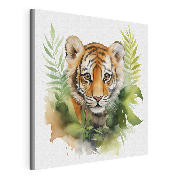 Un tigre en la selva Cuadros Un tigre en la selva