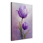 Cuadros Cuadro de flores moradas