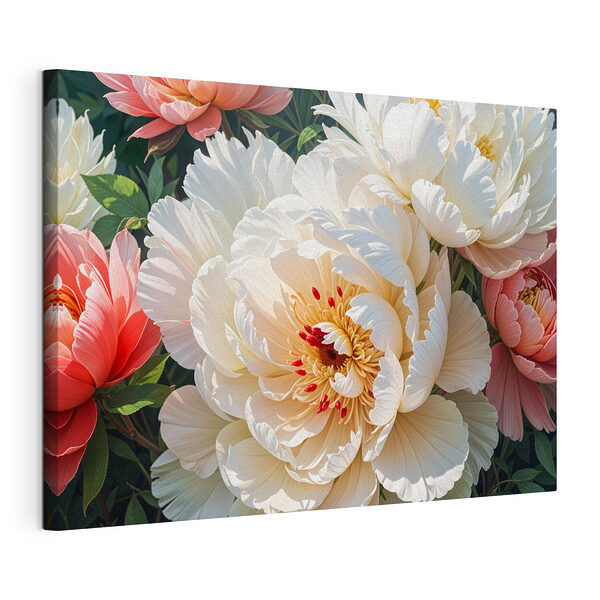 Cuadros Pétalos suaves, delicada danza floral