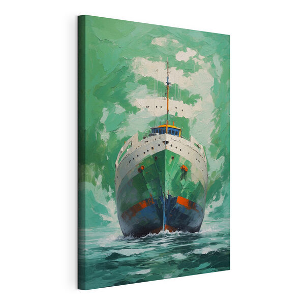 Cuadros Cuadro de un barco en el agua
