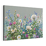 Cuadros Conjunto de flores y hojas