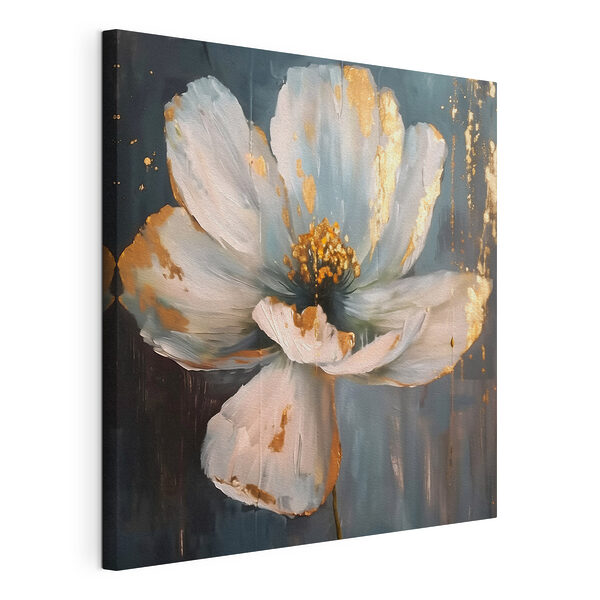 Una flor pálida adornada con esplendor Cuadros Una flor pálida adornada con esplendor
