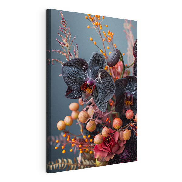 Exquisitas orquídeas con vibrantes tonos otoñales Cuadros Exquisitas orquídeas con vibrantes tonos otoñales