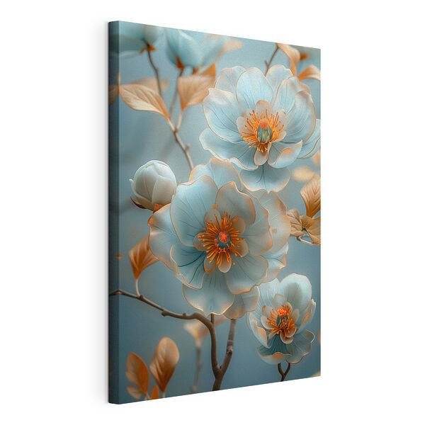Flores etéreas en tonos serenos Cuadros Flores etéreas en tonos serenos