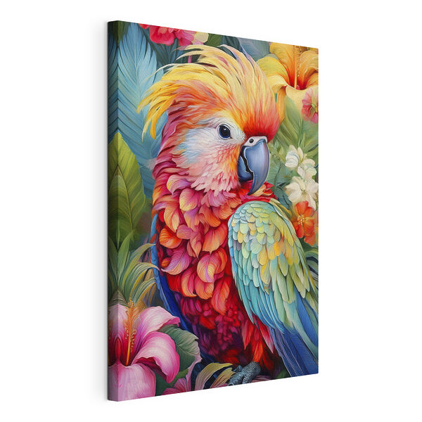 Pájaro de colores con plumas Cuadros Pájaro de colores con plumas