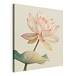 Cuadros Elegante loto en suaves tonos pastel