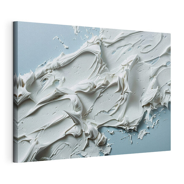 Pintura blanca sobre una superficie Cuadros Pintura blanca sobre una superficie