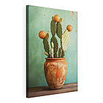 Cuadros Cactus en una maceta