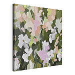 Cuadros Pintura de flores y hojas