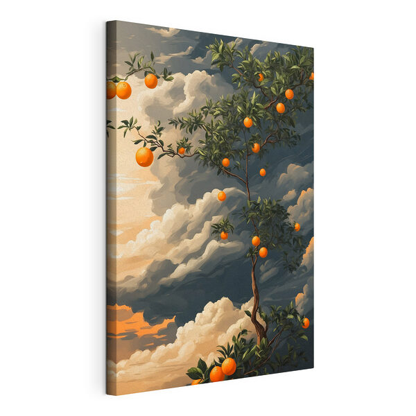 Cuadros Árbol con naranjas
