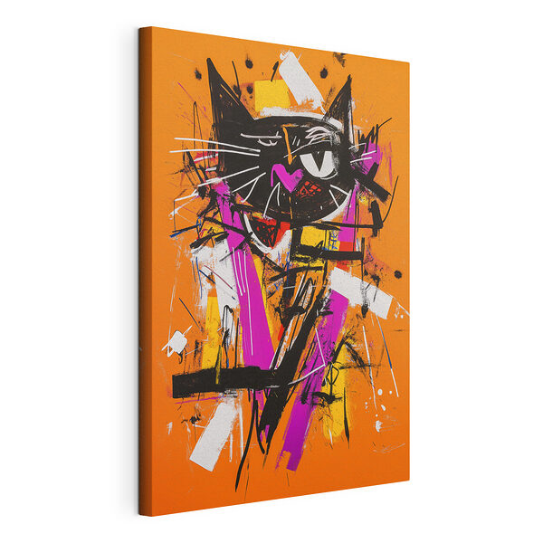 Cuadro de un gato Cuadros Cuadro de un gato