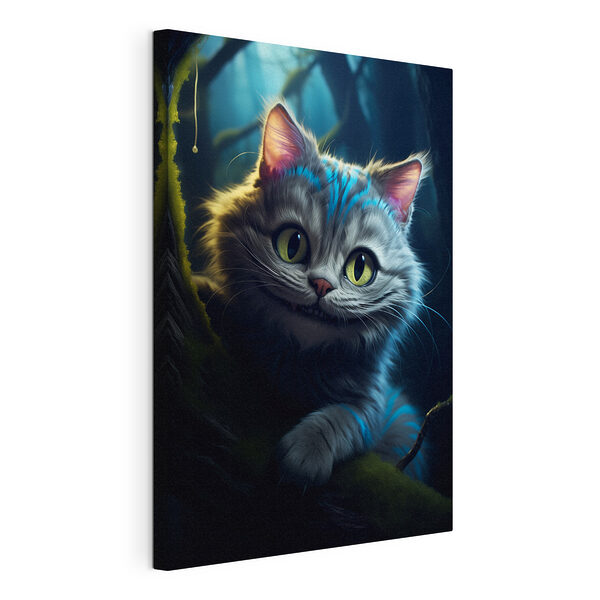 Gato tumbado en la rama de un árbol Cuadros Gato tumbado en la rama de un árbol
