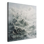 Cuadros Cordillera con nubes
