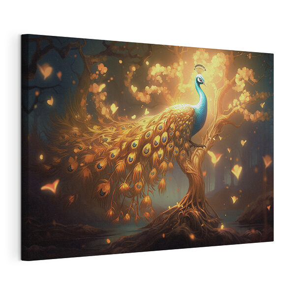 Cuadros Un pavo real en un árbol (SKU: s41565) Cuadros Cuadros Un pavo real en un árbol (SKU: s41565)