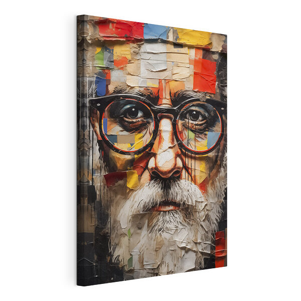 Cartel de un hombre con gafas Cuadros Cartel de un hombre con gafas