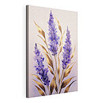 Cuadros Flores de lavanda con toques elegantes