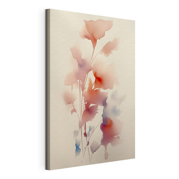 Cuadros Pintura en acuarela de flores