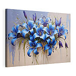 Cuadros Ramo de flores azules