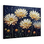 Cuadros Ramo de flores con gotas de agua