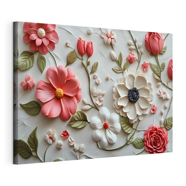 Precioso arreglo floral con detalles delicados Cuadros Precioso arreglo floral con detalles delicados