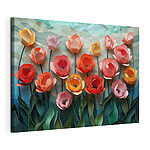 Cuadros Conjunto de flores de papel