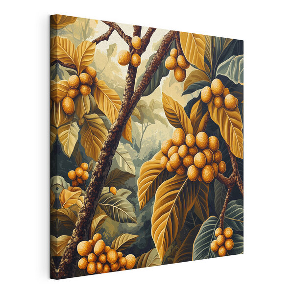 Cuadros Cuadro de un árbol con frutos