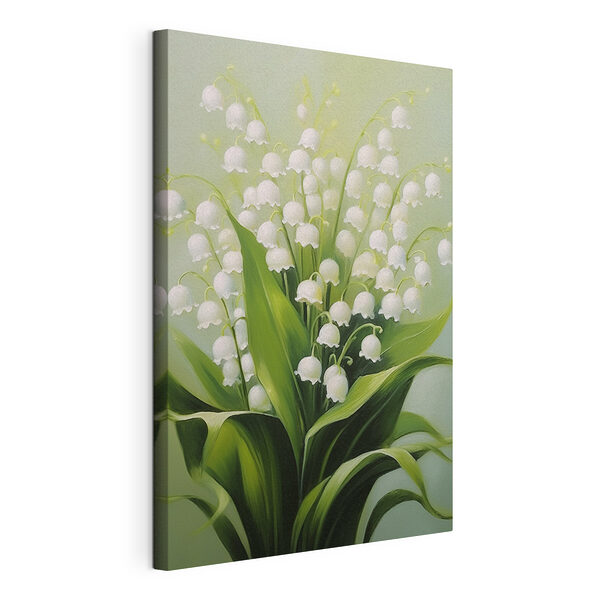 Pintura de flores y hojas Cuadros Pintura de flores y hojas